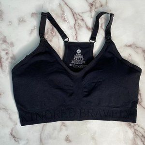 Kindred Bravely Midnight Black Seamless Bra